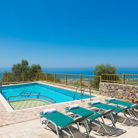 Maroulas Villas Ioanna & Stavros, Private Pools, Bbq & Seaview, By Thinkvilla Buitenkant foto