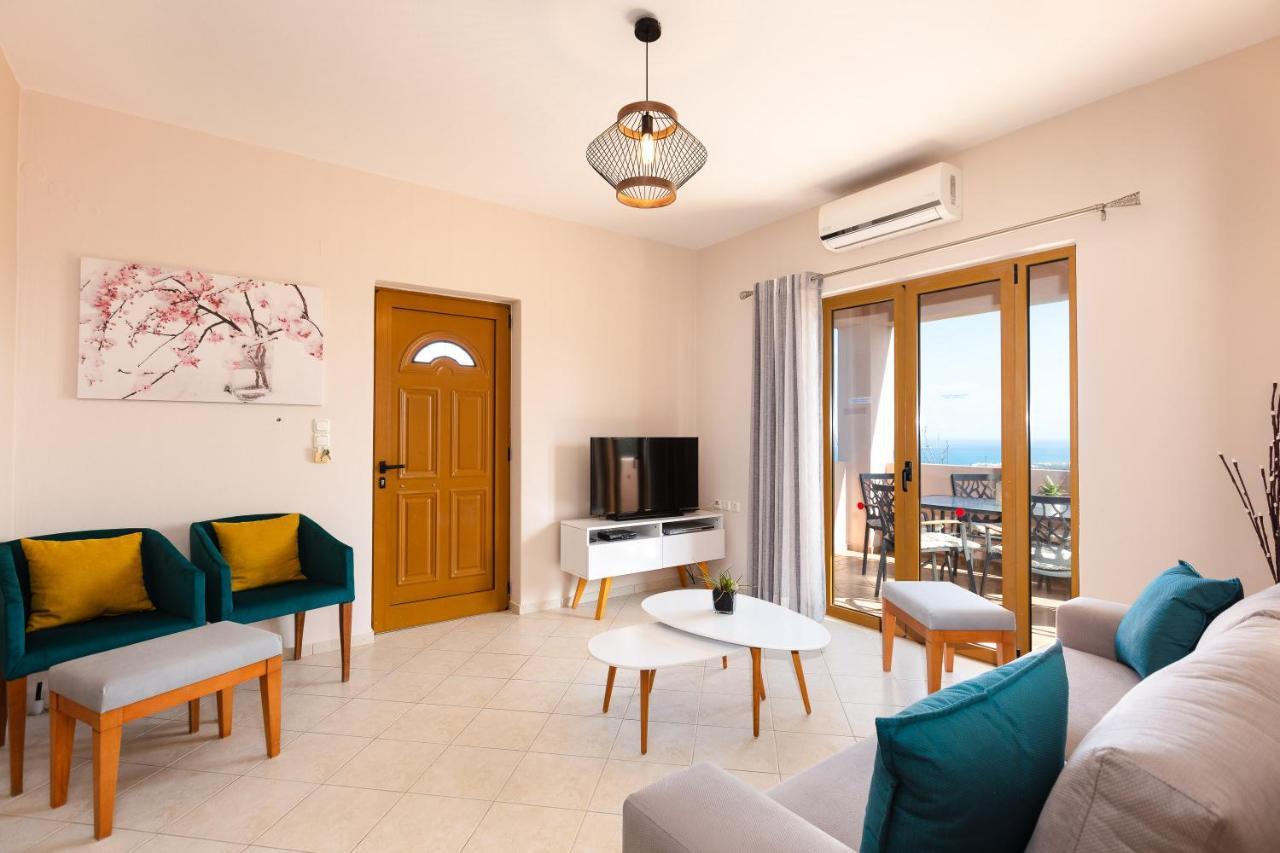 Maroulas Villas Ioanna & Stavros, Private Pools, Bbq & Seaview, By Thinkvilla Buitenkant foto