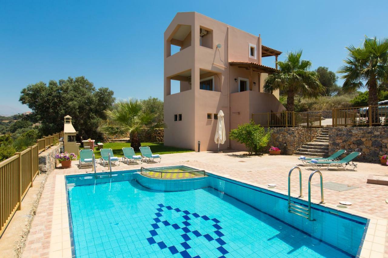 Maroulas Villas Ioanna & Stavros, Private Pools, Bbq & Seaview, By Thinkvilla Buitenkant foto