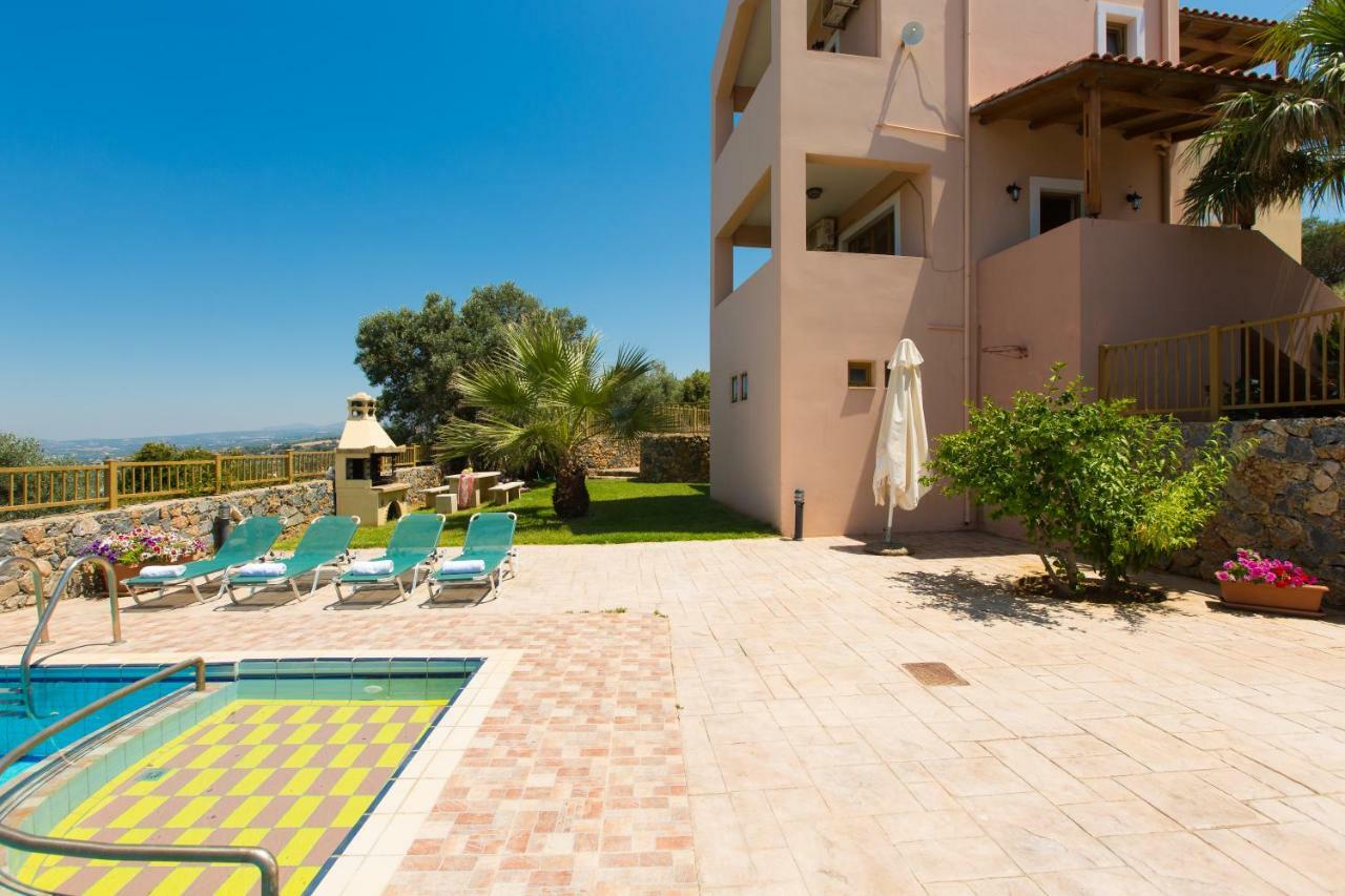 Maroulas Villas Ioanna & Stavros, Private Pools, Bbq & Seaview, By Thinkvilla Buitenkant foto