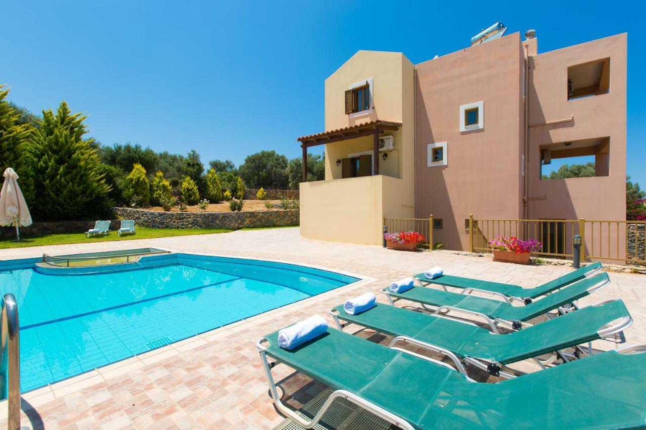 Maroulas Villas Ioanna & Stavros, Private Pools, Bbq & Seaview, By Thinkvilla Buitenkant foto