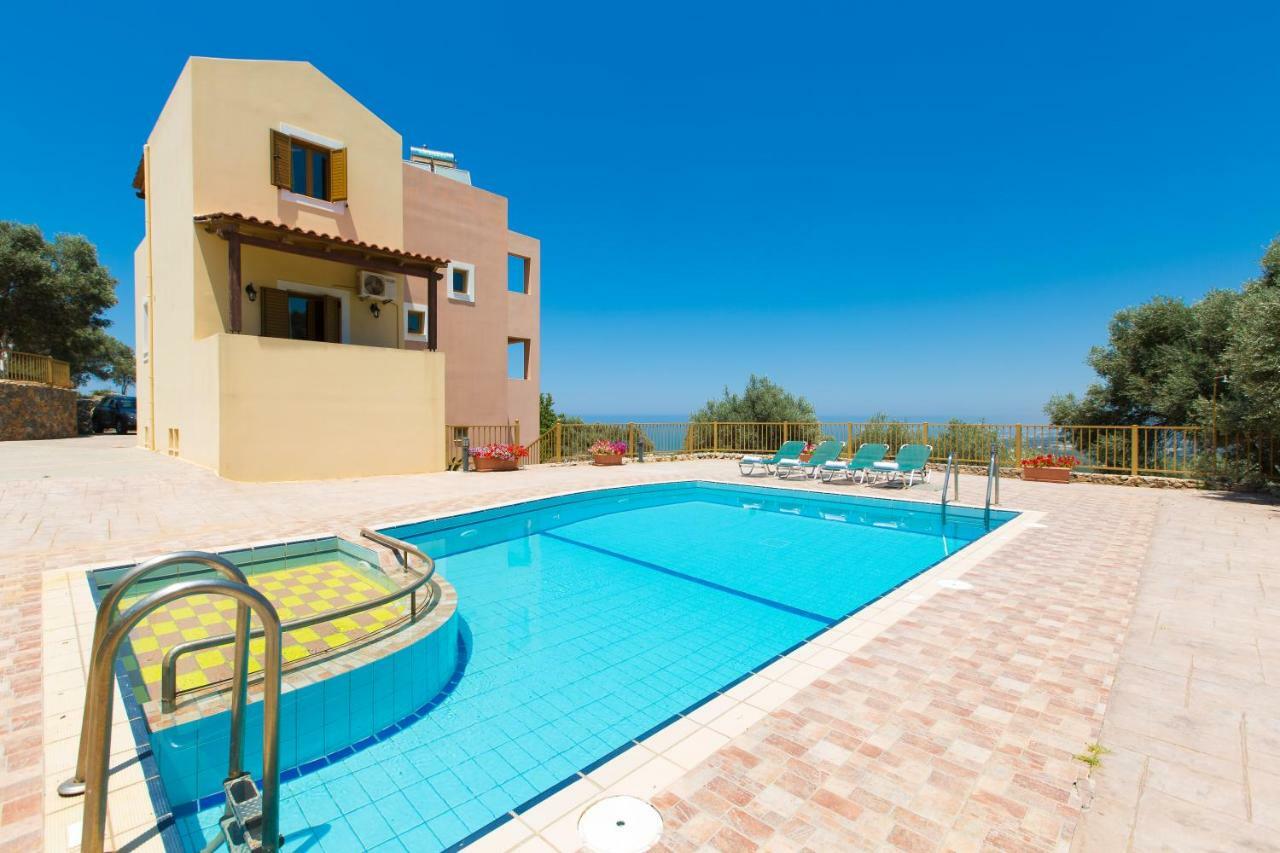 Maroulas Villas Ioanna & Stavros, Private Pools, Bbq & Seaview, By Thinkvilla Buitenkant foto